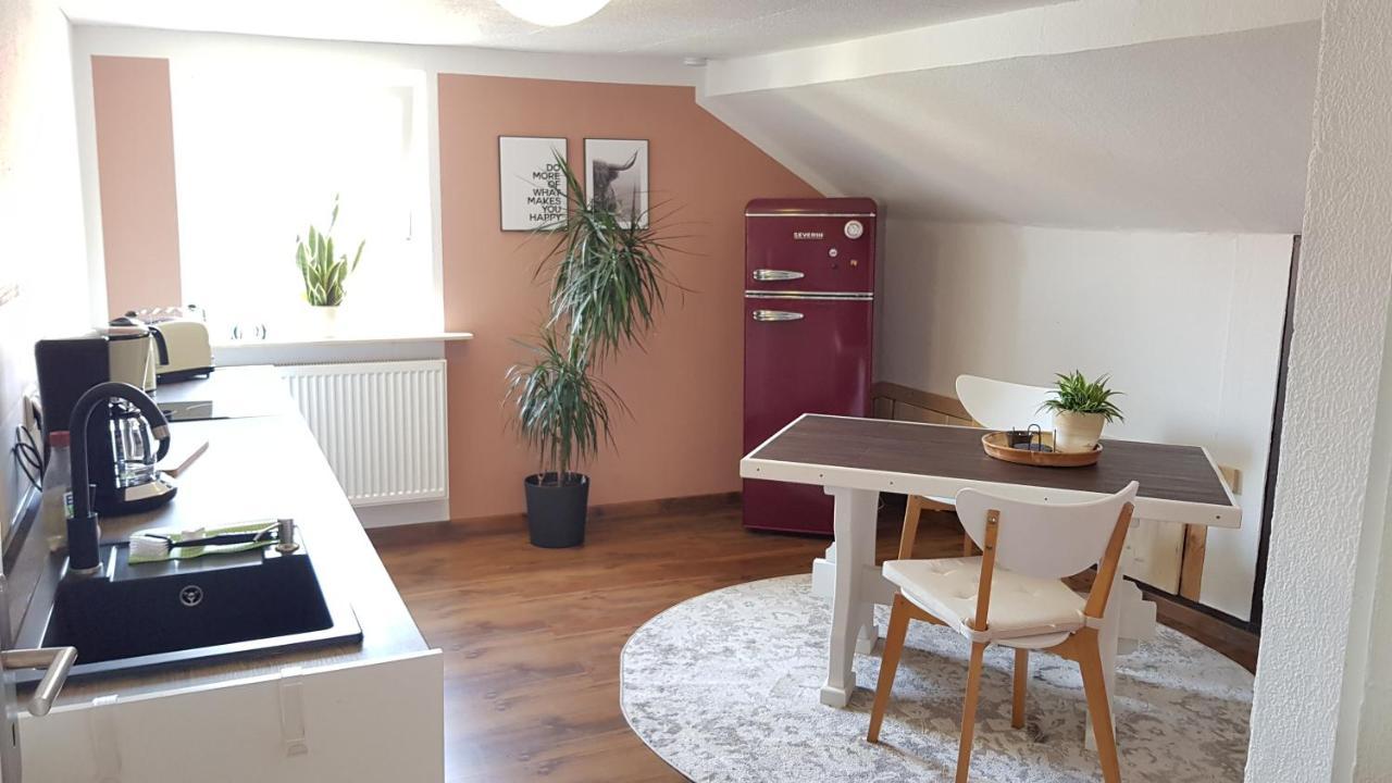 Ferienwohnung Malu Sol Im Harz - Stilvoll, Gemuetlich, Tierfreundlich - Mit Garten อัลโรเดอ ภายนอก รูปภาพ