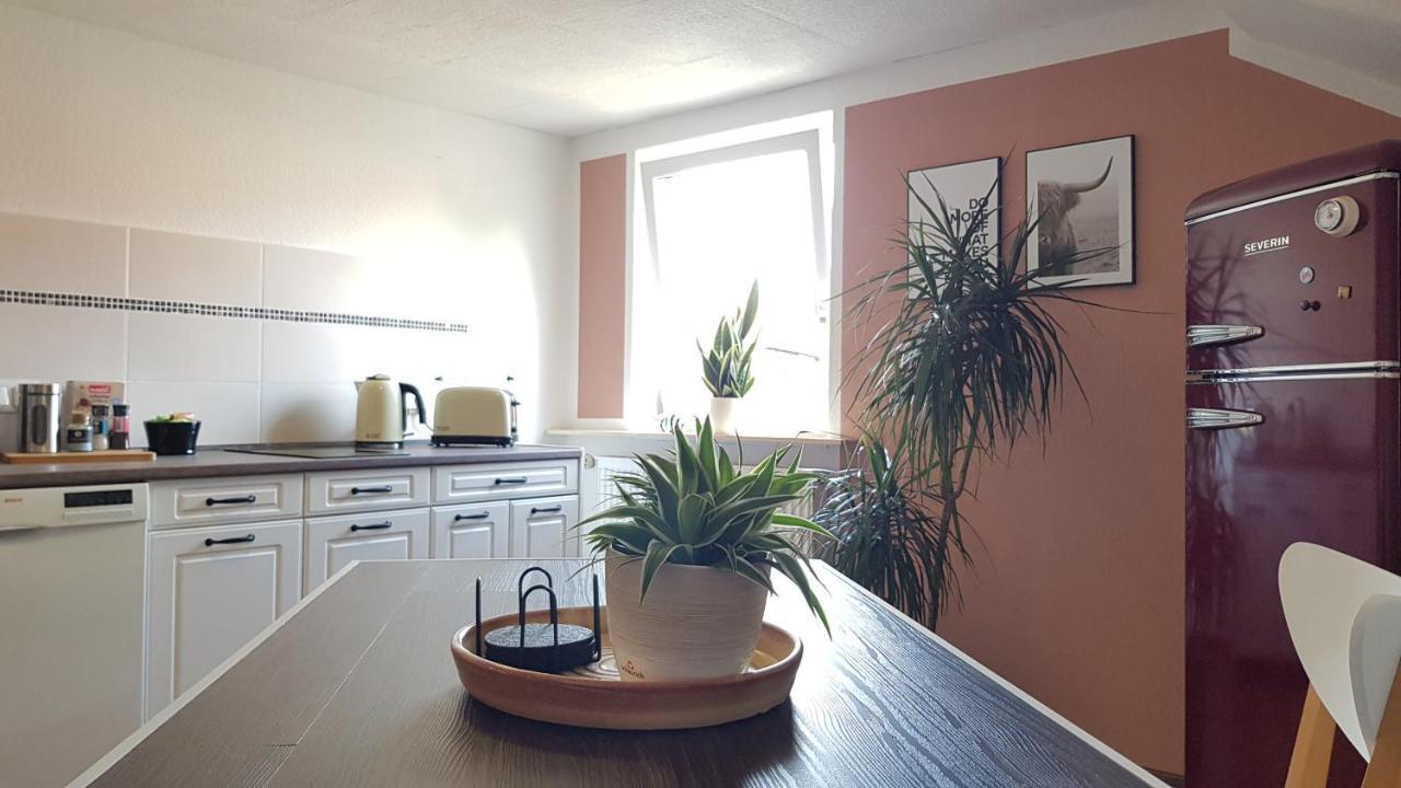 Ferienwohnung Malu Sol Im Harz - Stilvoll, Gemuetlich, Tierfreundlich - Mit Garten อัลโรเดอ ภายนอก รูปภาพ